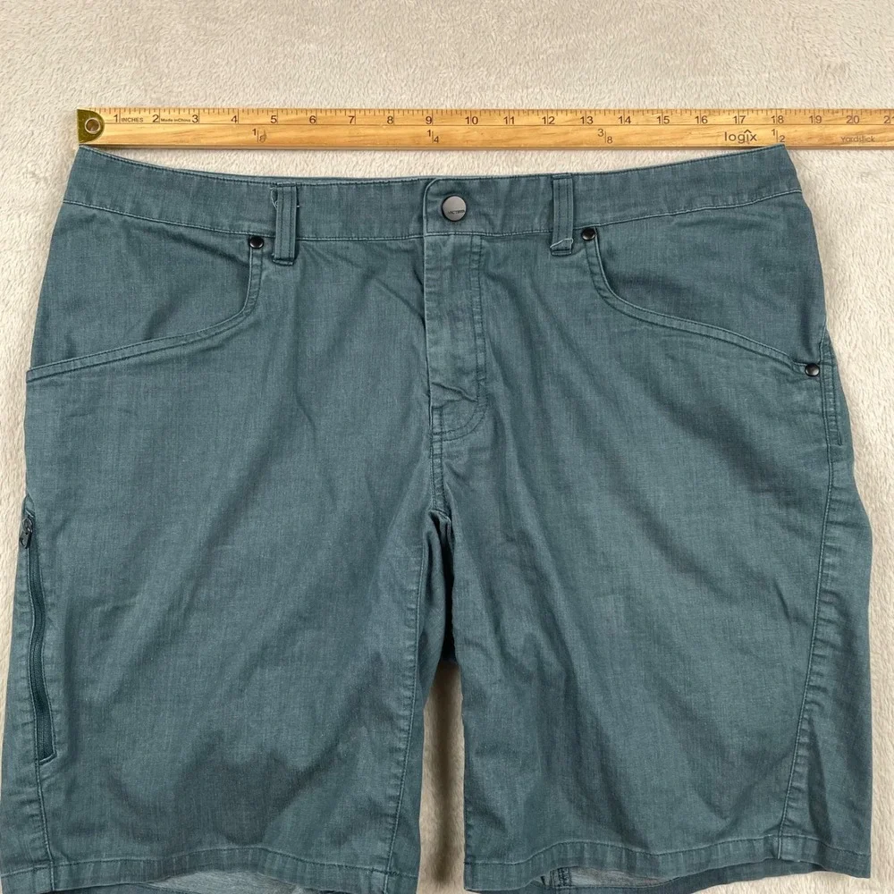 Arcteryx Phelix Short Mens 36 Blue Casual Cotton Blend Stretch Hiking 9